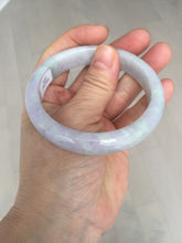 Load image into Gallery viewer, 57.5mm Certified Type A 100% Natural sunny green purple white jadeite Jade bangle BS99-2535