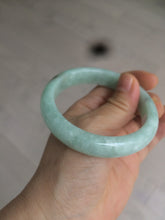 Load image into Gallery viewer, 56.4mm 100% natural Type A sunny green/brown/white jadeite jade bangle AX47-2831