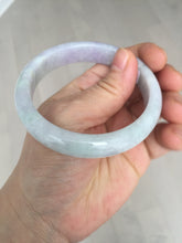 Load image into Gallery viewer, 57.5mm Certified Type A 100% Natural sunny green purple white jadeite Jade bangle BS99-2535