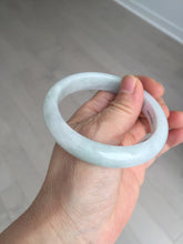Load image into Gallery viewer, 57.8mm certified 100% certified natural  light green jadeite jade bangle AX139-0797