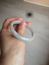 Load image into Gallery viewer, 50mm Certified Type A 100% Natural icy white/yellow Jadeite Jade bangle AH73-7285
