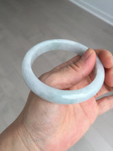 Load image into Gallery viewer, 57.8mm certified 100% certified natural  light green jadeite jade bangle AX139-0797
