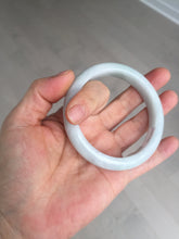 Load image into Gallery viewer, 57.8mm certified 100% certified natural  light green jadeite jade bangle AX139-0797