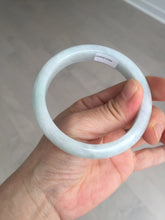 Load image into Gallery viewer, 57.8mm certified 100% certified natural  light green jadeite jade bangle AX139-0797