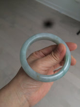 Load image into Gallery viewer, 57.4mm Certified Type A 100% Natural light yellow/blue/green Jadeite Jade bangle BK22-4406