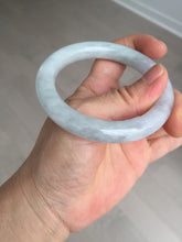 Load image into Gallery viewer, 53.3mm certified 100% natural Type A light green purple round cut jadeite jade bangle AX138-0787