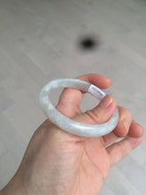 Load image into Gallery viewer, 50mm Certified Type A 100% Natural icy white/yellow Jadeite Jade bangle AH73-7285