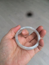 Load image into Gallery viewer, 50mm Certified Type A 100% Natural icy white/yellow Jadeite Jade bangle AH73-7285