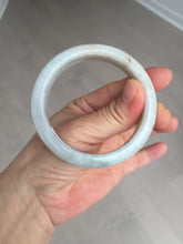 Load image into Gallery viewer, 54.5mm Certified 100% natural Type A light green white yellow jadeite jade bangle AX137-0804