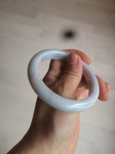 Load image into Gallery viewer, 56.9mm Certified type A 100% Natural white/light purple Jadeite bangle AC76-0322