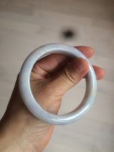 Load image into Gallery viewer, 56.9mm Certified type A 100% Natural white/light purple Jadeite bangle AC76-0322