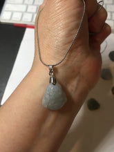 Load image into Gallery viewer, 100% Natural type A green/white small happy buddha jadeite Jade pendant necklace group BP111