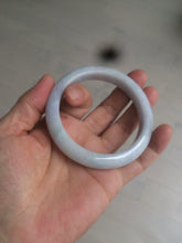 Load image into Gallery viewer, 56.9mm Certified type A 100% Natural white/light purple Jadeite bangle AC76-0322
