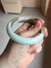 Load image into Gallery viewer, 59.2mm certified Type A 100% Natural green brown pink Jadeite Jade bangle BL120-9433