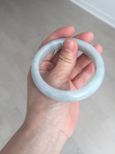 Load image into Gallery viewer, 57.5mm Certified 100% natural Type A light green white jadeite jade bangle B116-5269