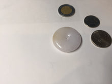 Load image into Gallery viewer, 29.4/6.7mm Type A 100% Natural light purple yellow Jadeite Jade Safety Guardian Button donuts Pendant BP113