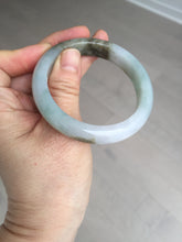 Load image into Gallery viewer, 53mm certified 100% natural Type A light green brown jadeite jade bangle AX133-7691