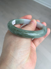 Load image into Gallery viewer, 57.5mm Certified 100% natural Type A dark green jadeite jade bangle AX131-7690