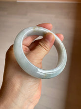 Load image into Gallery viewer, 54.8mm certified type A 100% Natural icy watery green/white/brown  jadeite jade bangle Z126-4403