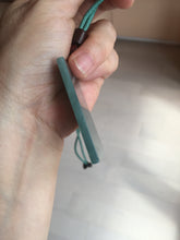 Load image into Gallery viewer, 100% Natural type A green/blue/gray Guatemala jadeite Jade shadow carving buddha pendant necklace BP114