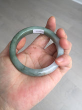 Load image into Gallery viewer, 57.5mm Certified 100% natural Type A dark green jadeite jade bangle AX131-7690