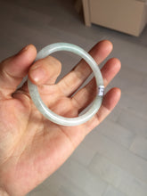 Load image into Gallery viewer, 55.9mm Certified Type A 100% Natural white/light green/gray/black(WuJi) Jadeite Jade bangle BG210-8573