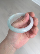 Load image into Gallery viewer, 54.5mm certified 100% natural icy watery green red jadeite jade bangle BH85-9113