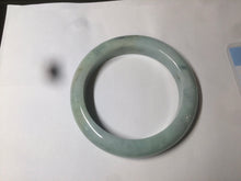 Load image into Gallery viewer, 57.4mm  certified type A 100% Natural green/blue/purple jadeite jade bangle M81-2106