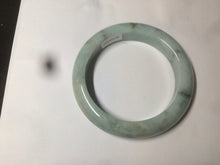 Load image into Gallery viewer, 57.4mm  certified type A 100% Natural green/blue/purple jadeite jade bangle M81-2106