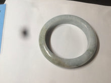 Load image into Gallery viewer, 54.8mm  certified type A 100% Natural green/yellow/purple(FU LU SHOU) jadeite jade bangle M82-2114