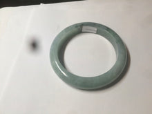 Load image into Gallery viewer, 56.8mm 100% natural Type A icy watery green  jadeite jade bangle AX51-7558