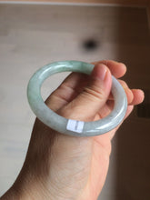Load image into Gallery viewer, 50.8mm Certified Type A 100% Natural light green/purple/yellow(FU LU SHOU) round cut Jadeite Jade bangle Z135-2803