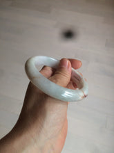 Load image into Gallery viewer, 56.8mm certified 100% natural type A light green/white/red  jadeite jade bangle AR81-4080