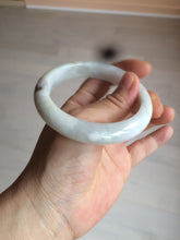 Load image into Gallery viewer, 56.8mm certified 100% natural type A light green/white/red  jadeite jade bangle AR81-4080