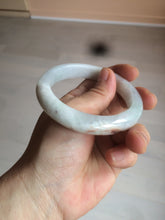 Load image into Gallery viewer, 56.8mm certified 100% natural type A light green/white/red  jadeite jade bangle AR81-4080