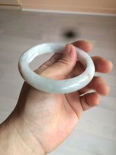 Load image into Gallery viewer, 56.8mm certified 100% natural type A light green/white/red  jadeite jade bangle AR81-4080