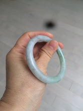 Load image into Gallery viewer, 50.8mm Certified Type A 100% Natural light green/purple/yellow(FU LU SHOU) round cut Jadeite Jade bangle Z135-2803
