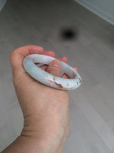 Load image into Gallery viewer, 56.8mm certified 100% natural type A light green/white/red  jadeite jade bangle AR81-4080