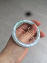 Load image into Gallery viewer, 50.8mm Certified Type A 100% Natural light green/purple/yellow(FU LU SHOU) round cut Jadeite Jade bangle Z135-2803