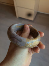 Load image into Gallery viewer, 57.8mm 100% natural red/orange/purple/pink chubby Sardonyx(战国红) bangle SY72