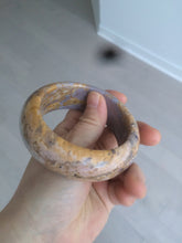 Load image into Gallery viewer, 57.8mm 100% natural red/orange/purple/pink chubby Sardonyx(战国红) bangle SY72