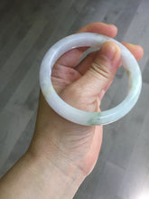 Load image into Gallery viewer, Sold.please do't order. thanks. 56mm Certified type A 100% Natural light purple white green yellow(LU FU SHOU)Jadeite bangle BN60-3559