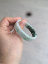 Load image into Gallery viewer, 51.7mm Certified type A 100% Natural sunny green/purple square Jadeite Jade  bangle AZ55-7273