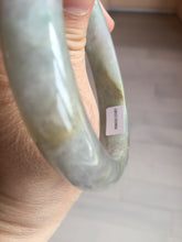 Load image into Gallery viewer, 60mm Certified Type A 100% Natural white/light purple/brown/yellow/gray (FU LU SHOU) Jadeite Jade bangle BF105-8658