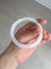 Load image into Gallery viewer, Sold.please do't order. thanks. 56mm Certified type A 100% Natural light purple white green yellow(LU FU SHOU)Jadeite bangle BN60-3559