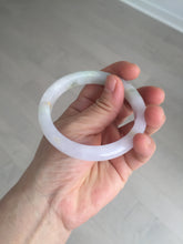 Load image into Gallery viewer, Sold.please do't order. thanks. 56mm Certified type A 100% Natural light purple white green yellow(LU FU SHOU)Jadeite bangle BN60-3559