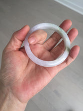 Load image into Gallery viewer, Sold.please do't order. thanks. 56mm Certified type A 100% Natural light purple white green yellow(LU FU SHOU)Jadeite bangle BN60-3559