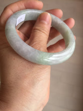 Load image into Gallery viewer, 55.5mm certified 100% natural Type A green purple red round cut jadeite jade bangle AA96-9152