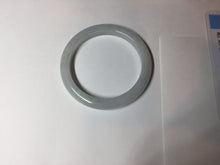 Load image into Gallery viewer, 54.6mm Certified 100% natural Type A white/green/purple jadeite jade bangle AM33-0255