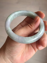 Load image into Gallery viewer, 55.5mm certified 100% natural Type A green purple red round cut jadeite jade bangle AA96-9152